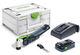 Festool VECTURO OSC 18 HPC 4,0 EI-Plus akkus szénkefe nélküli oszcilláló kéziszerszám (1 x 4.0 Ah Li-ion akkuval)