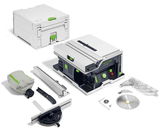 Festool CSC SYS 50 EB-Basic akkus szénkefe nélküli asztali körfűrész (akku és töltő nélkül)