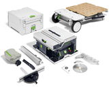 Festool CSC SYS 50 EB-Basic-Set akkus szénkefe nélküli asztali körfűrész (akku és töltő nélkül)