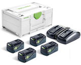 Festool Energia-set SYS 18V 4x5,0/TCL 6 DUO