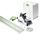 Festool TSV 60 KEBQ-Plus-FS szénkefe nélküli merülőfűrész elővágóval