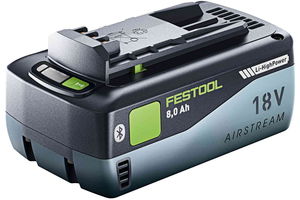 Festool BP 18 Li 8,0 HP-ASI HighPower Bluetooth® Li-ion akkumulátor, 18 V, 8.0 Ah termék fő termékképe