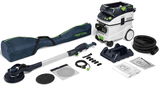 Festool PLANEX LHS 2-M 225 EQ / CTL 36-Set szénkefe nélküli hosszúszárú falcsiszoló és elszívó készlet