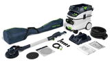 Festool PLANEX LHS 2-M 225 EQ / CTM 36-Set szénkefe nélküli hosszúszárú falcsiszoló és elszívó készlet