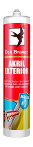 Den Braven Akril Exterior tömítő, szürke, 280 ml termék fő termékképe