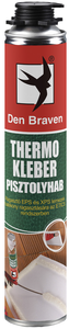 Den Braven THERMO KLEBER ragasztóhab, pisztolyos flakon, sárga, 750 ml termék fő termékképe