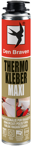 Den Braven THERMO KLEBER Maxi pisztolyhab, sárga, 870 ml termék fő termékképe