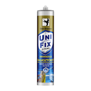 Den Braven MS Unifix Clear tömítő-ragasztó, transzparens, 290 ml termék fő termékképe