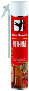 Den Braven Adapteres PUR-hab, zöld, 500 ml termék fő termékképe