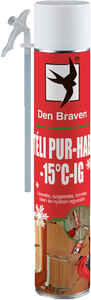 Den Braven Adapteres PUR-hab (téli), zöld, 750 ml termék fő termékképe