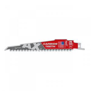 Milwaukee Heavy Duty AX Carbide szablyafűrészlap, bontó, szöges fához, 150 mm, 5 TPi, 5 db/csomag termék fő termékképe