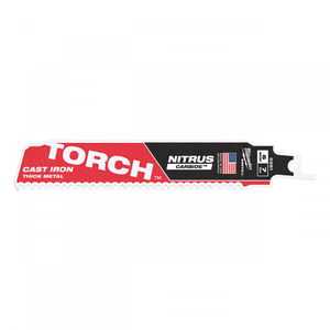 Milwaukee Heavy Duty TORCH™ NITRUS CARBIDE™ keményfém fogazatú szablyafűrészlap fémhez, 150 mm, 7 TPi termék fő termékképe