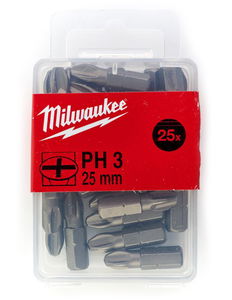 Milwaukee Csavarozó bit, 25 mm, PH 3, 25 db/csomag termék fő termékképe