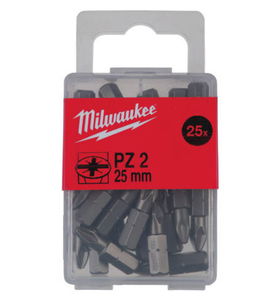 Milwaukee Csavarozó bit, 25 mm, PZ 2, 25 db/csomag termék fő termékképe