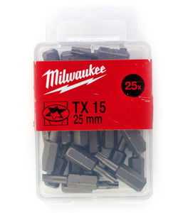 Milwaukee Csavarozó bit, 25 mm, TX 15, 25 db/csomag termék fő termékképe