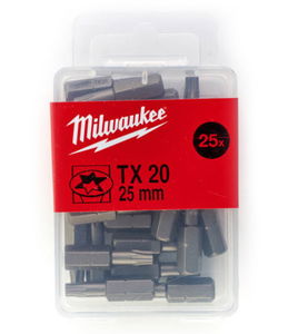 Milwaukee Csavarozó bit, 25 mm, TX 20, 25 db/csomag termék fő termékképe