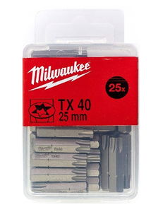 Milwaukee Csavarozó bit, 25 mm, TX 40, 25 db/csomag termék fő termékképe