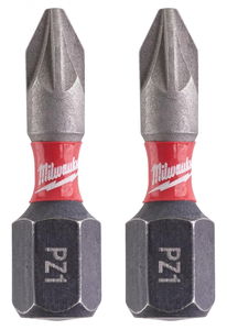 Milwaukee Shockwave Impact Duty™ csavarozó bit, 25 mm, PZ 1, 2 db/bliszter termék fő termékképe