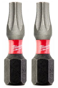 Milwaukee Shockwave Impact Duty™ csavarozó bit, 25 mm, TX 25, 2 db/bliszter termék fő termékképe