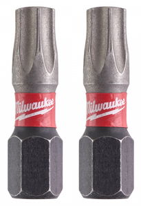 Milwaukee Shockwave Impact Duty™ csavarozó bit, 25 mm, TX 30, 2 db/bliszter termék fő termékképe