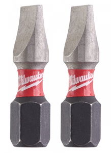 Milwaukee Shockwave Impact Duty™ csavarozó bit, 25 mm, SL 1.2 x 6.5 mm, 2 db/bliszter termék fő termékképe