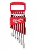 Milwaukee MAX BITE™ racsnis csillag-villáskulcs készlet, colos, 7 darabos