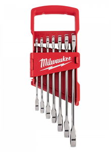 Milwaukee MAX BITE™ racsnis csillag-villáskulcs készlet, colos, 7 darabos termék fő termékképe