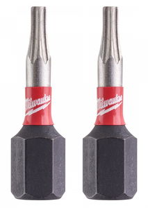 Milwaukee Shockwave Impact Duty™ csavarozó bit, 25 mm, TX BO8, 2 db/bliszter termék fő termékképe