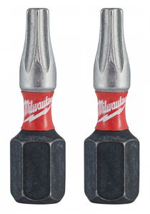 Milwaukee Shockwave Impact Duty™ csavarozó bit, 25 mm, TX BO15, 2 db/bliszter termék fő termékképe