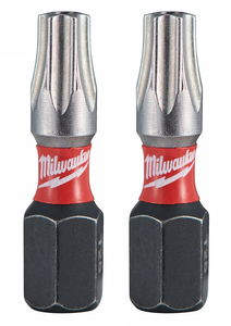 Milwaukee Shockwave Impact Duty™ csavarozó bit, 25 mm, TX BO25, 2 db/bliszter termék fő termékképe