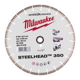 Milwaukee Speedcross STEELHEAD™ gyémánt vágótárcsa, Ø350 mm