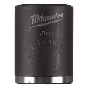 Milwaukee Shockwave Impact Duty™ 3/8"-os gépi dugókulcs fej, rövid, 6-lapú, 21 mm termék fő termékképe