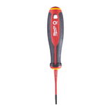 Milwaukee Tri-Lobe VDE szigetelt torx csavarhúzó 3-oldalú markolattal, T10 x 60 mm