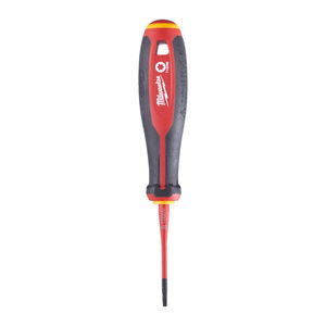 Milwaukee Tri-Lobe VDE szigetelt torx csavarhúzó 3-oldalú markolattal, T10 x 60 mm termék fő termékképe