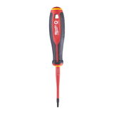 Milwaukee Tri-Lobe VDE szigetelt torx csavarhúzó 3-oldalú markolattal, T15 x 75 mm