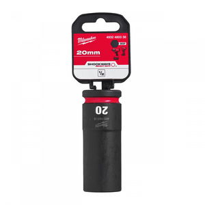 Milwaukee Shockwave Impact Duty™ 1/2"-os gépi dugókulcs fej, hosszú, 6-lapú, 20 mm termék fő termékképe