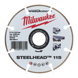 Milwaukee Speedcross STEELHEAD™ gyémánt vágótárcsa, Ø115 mm