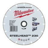 Milwaukee Speedcross STEELHEAD™ gyémánt vágótárcsa, Ø230 mm