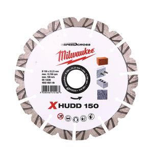 Milwaukee Prémium Speedcross XHUDD gyémánt vágótárcsa, Ø150 mm termék fő termékképe