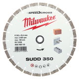 Milwaukee Prémium Speedcross SUDD gyémánt vágótárcsa, Ø350 mm