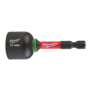 Milwaukee Shockwave Impact Duty™ 1/4"-os mágneses gépi dugókulcs, 6-lapú, 17 x 65 mm termék fő termékképe