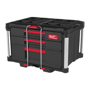 Milwaukee PACKOUT™ 2+1 fiókos tárolóláda termék fő termékképe