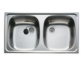 Mofém 2 medencés mosogató EVO 2B 800*440 +szifoncsomag 50000136