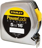 Stanley 0-33-158 POWERLOCK fémházas mérőszalag, 5 m