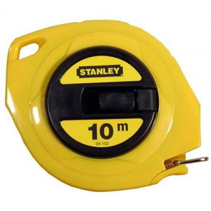 Stanley 0-34-102 zárt, metrikus acél mérőszalag, 10 m termék fő termékképe