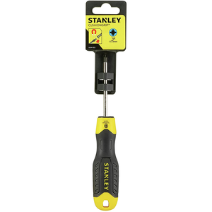 Stanley 0-64-955 CushionGrip™ pozidrive csavarhúzó, PZ1 x 75 mm (bliszteres) termék fő termékképe