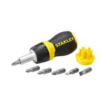 Stanley 0-66-358 Multibit racsnis csavarhúzó készlet, 7 részes (bliszteres)