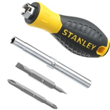 Stanley 0-68-012 cserélhető fejű csavarhúzó + 2 db kettős bit