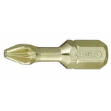 Stanley 1-13-635 extra kemény Pozidrive torziós behajtóhegy, PZ2 x 25 mm, 6 db/csomag