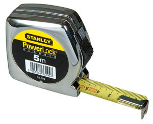 Stanley 0-33-194 POWERLOCK® ABS házas mérőszalag, 5 m (bliszteres) termék fő termékképe